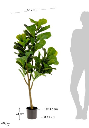 KAVE HOME Ficus kunstig 150 cm