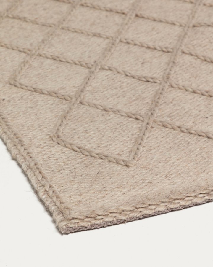 KAVE HOME Sybil beige teppe 160 x 230 cm