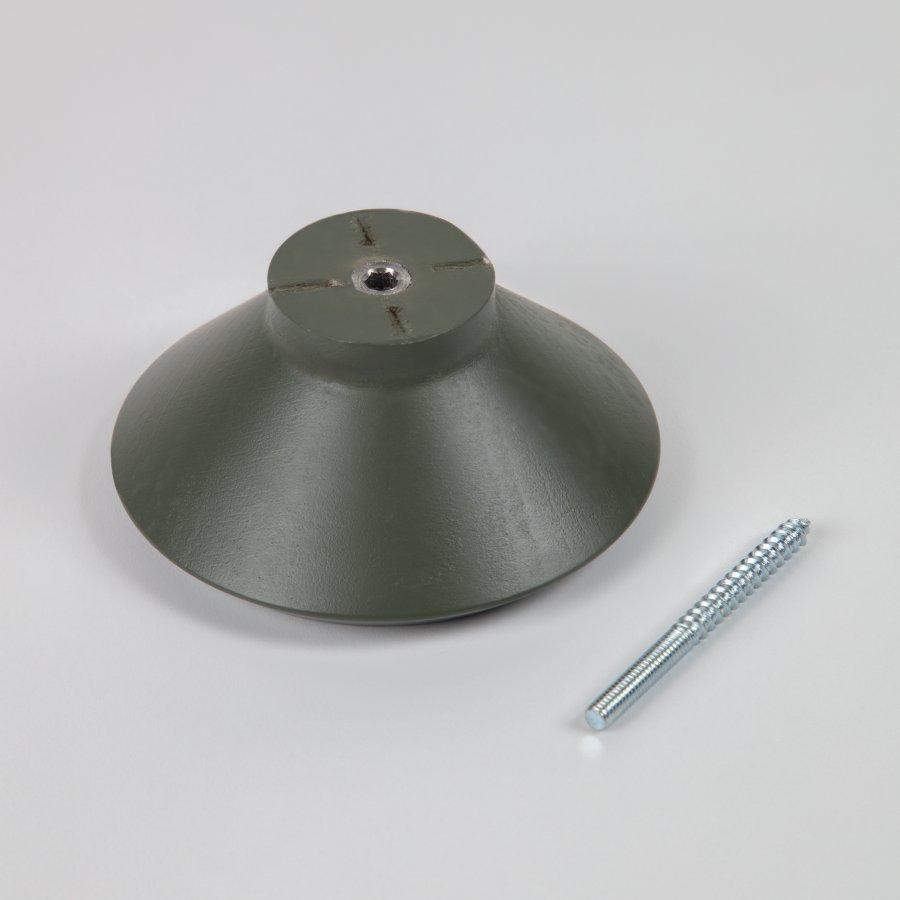 KAVE HOME Sett med 3 Nadua kleshengere i heltre med en naturlig grnn bkefinish.