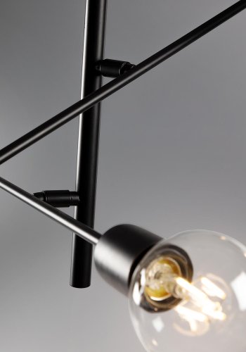 KAVE HOME Spica loftlampe - sort stl