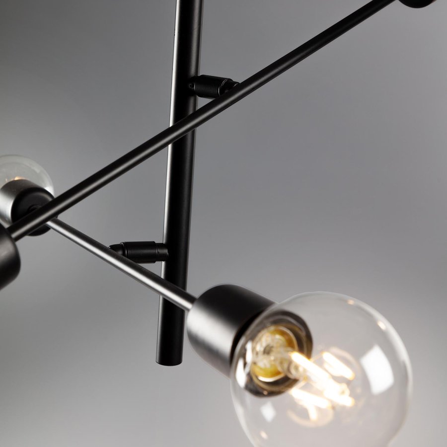 KAVE HOME Spica loftlampe - sort stl