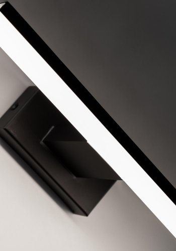 KAVE HOME Vissia liten vegglampe - sort plast og stl 