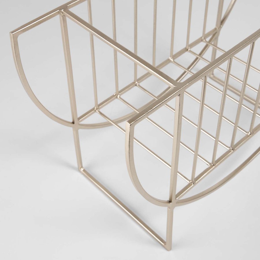 KAVE HOME Aubrey magasinholder - gullmetall