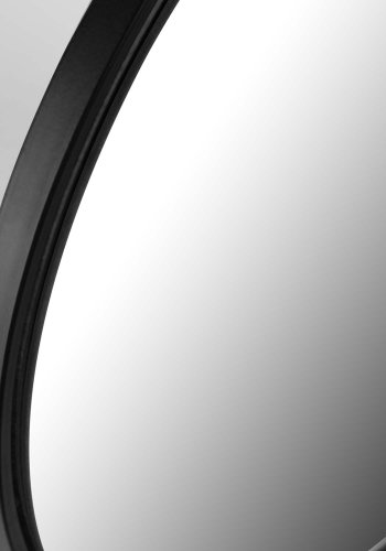KAVE HOME Libia bordspeil - speilglass og svart jern (36x45) 