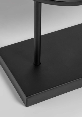 KAVE HOME Libia bordspeil - speilglass og svart jern (36x45) 