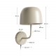 KAVE HOME Alish vegglampe - beige metall