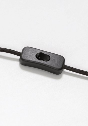 KAVE HOME Aleyla bordlampe - grnn og svart metall