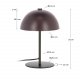 KAVE HOME Aleyla bordlampe - rd metal