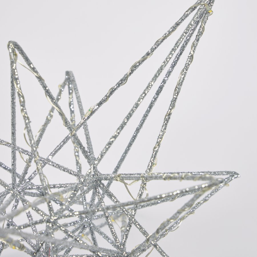 KAVE HOME Nicoletta stort stjernelys i slv