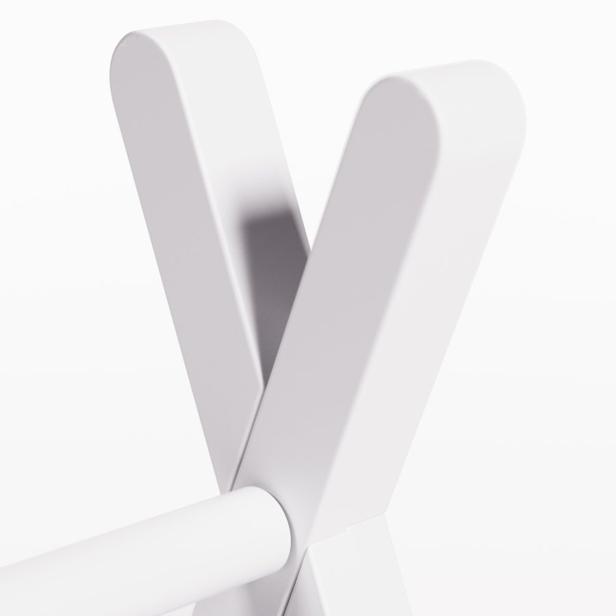 KAVE HOME Maralis aktivitetsstativ for barn - hvit bketre