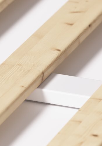 KAVE HOME Maralis tipi barneseng - hvit bketre (for 90x190 cm madrass)