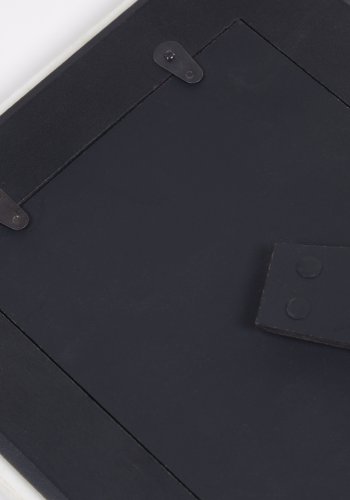 KAVE HOME Uria fotoramme i hvit marmor og beige stein 23 x 18 cm