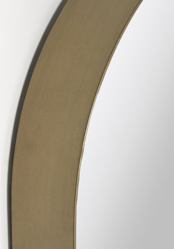 KAVE HOME Tiare veggspeil, ovalt - gull stl (31,5x100)