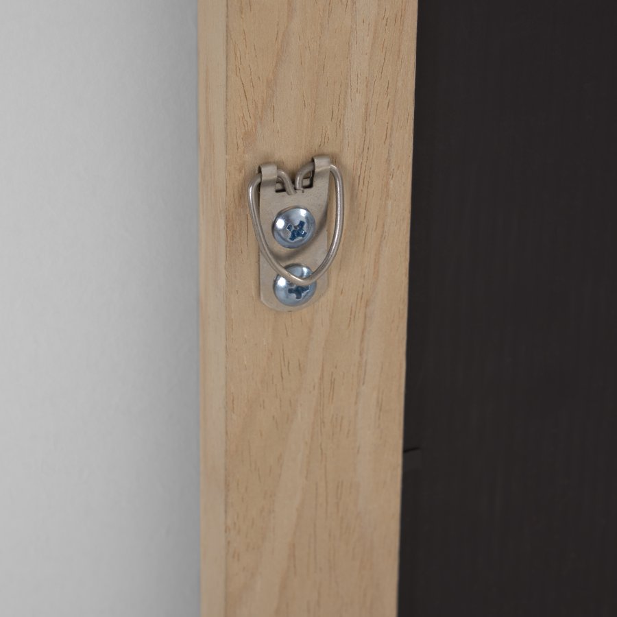 KAVE HOME Wilany veggspeil, rektangulrt - speilglass og naturlig MDF (52,5x152,5)