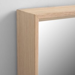 Nerina spejl med naturlig finish 180x80