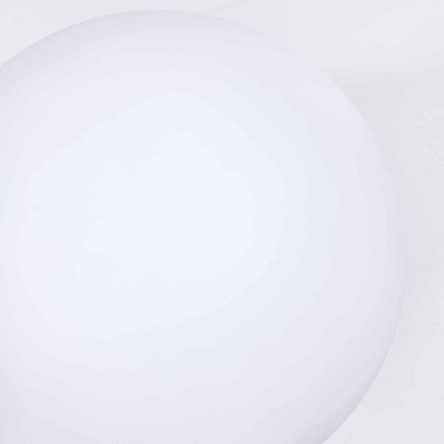 KAVE HOME Dinesh bordlampe, trdls - hvit polyetylen og hvitt stl (30)