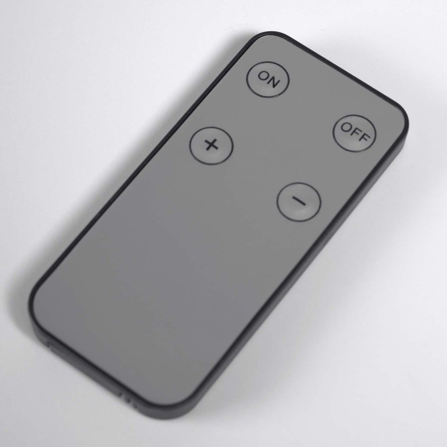 KAVE HOME Dinesh bordlampe, trdls - svart stl og hvit polyetylen ( 30)