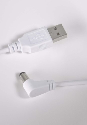 KAVE HOME Dinesh bordlampe, trdls - svart stl og hvit polyetylen ( 30)