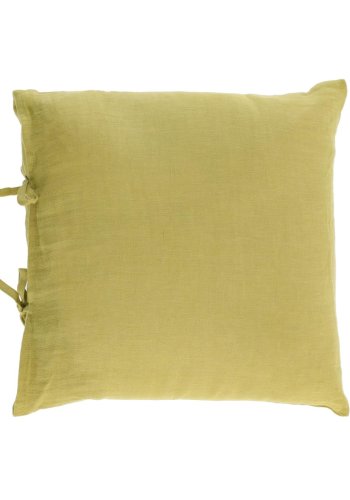 KAVE HOME Tazu putetrekk, firkantet - grnt lin (45x45)