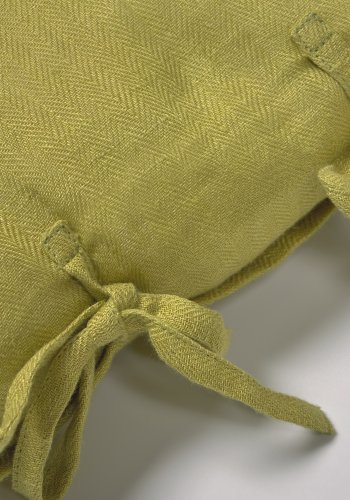 KAVE HOME Tazu putetrekk, rektangulrt - grnt lin (30x50)