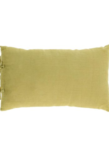 KAVE HOME Tazu putetrekk, rektangulrt - grnt lin (30x50)