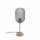 KAVE HOME Hestia bordlampe - grtt glass og messingmetall