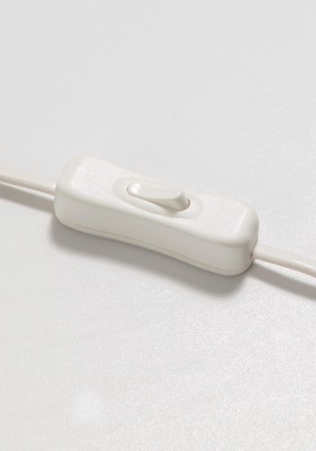 KAVE HOME Damila vegglampe - naturlig rotting og hvitt metall