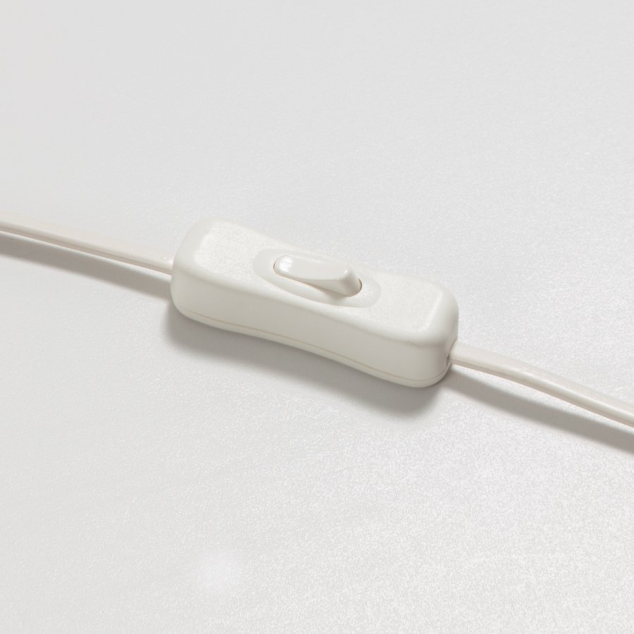 KAVE HOME Erna bordlampe - naturlig bambus og beige keramikk