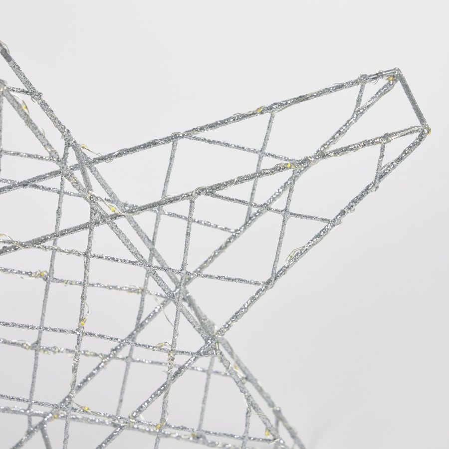 KAVE HOME Orazia stjernelys i grtt