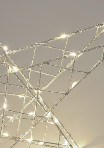 KAVE HOME Orazia stjernelys i grtt