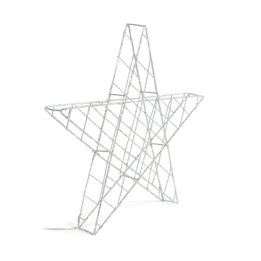 KAVE HOME Orazia stjernelys i grtt