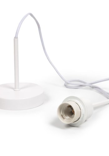 KAVE HOME Fulvia taklampe armatur - hvitt metall