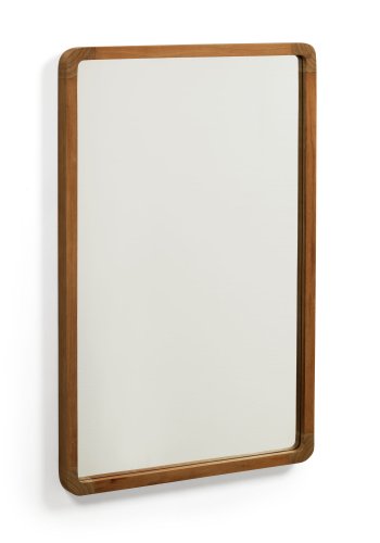 KAVE HOME Shamel veggspeil, rektangulrt - valnttfarget teak (45x70)