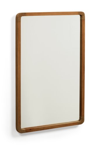 KAVE HOME Shamel veggspeil, rektangulrt - valnttfarget teak (45x70)
