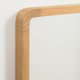 KAVE HOME Shamel veggspeil, rektangulrt - speilglass og naturlig teak (45x70)
