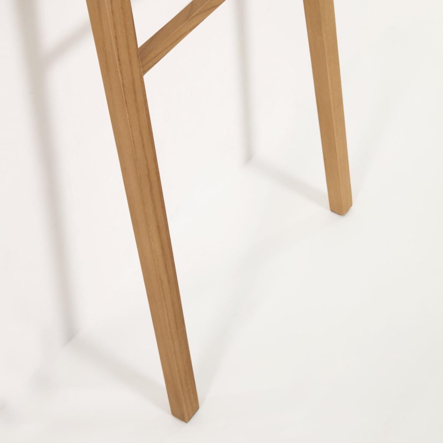 KAVE HOME Uliana hndklestativ - naturlig teak (50x160)