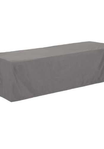 KAVE HOME Iria beskyttelsestrekk for utendrs solsenger maks. 75 x 205 cm - gr polyester