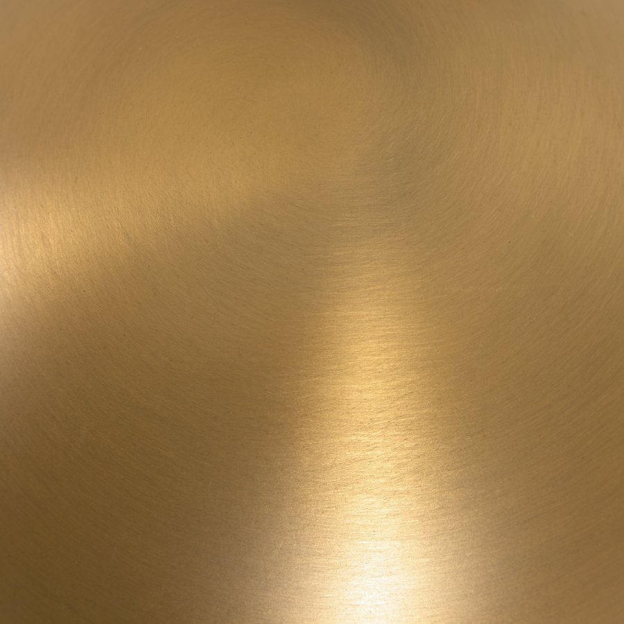 KAVE HOME Lonela vegglampe i metall med messingfinish