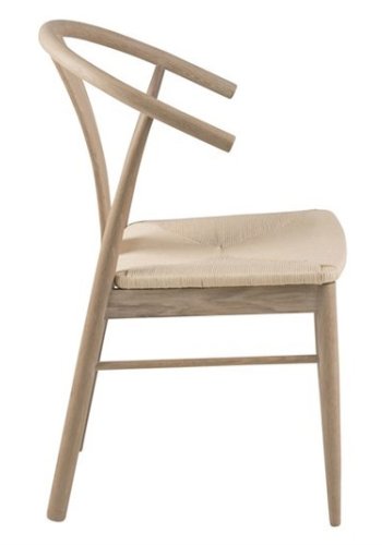 ACT NORDIC JANIK spisebordsstol - egetr/rattan 