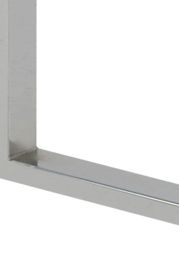 Act Nordic Katrine Satztische - Klarglas und Chrommetall (3er-Set)