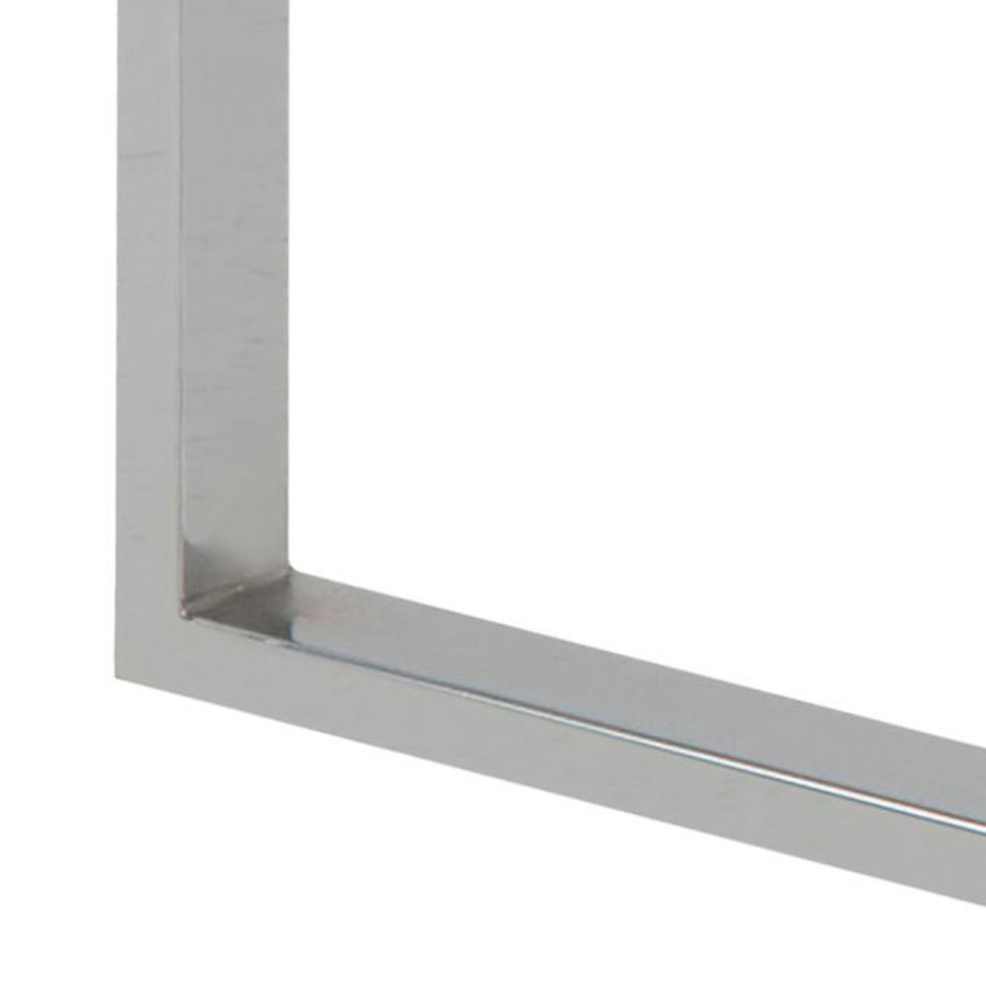 Act Nordic Katrine Satztische - Klarglas und Chrommetall (3er-Set)