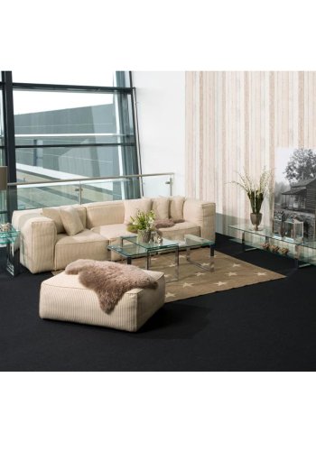 Act Nordic Katrine Satztische - Klarglas und Chrommetall (3er-Set)