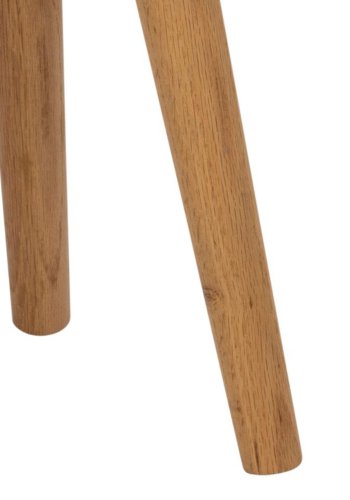 ACT NORDIC Mitra Nachttisch, mit 1 Schublade – Weißholz und Natureiche (40x30)