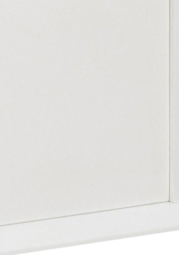 ACT NORDIC Mitra Nachttisch, mit 1 Schublade – Weißholz und Natureiche (40x30)