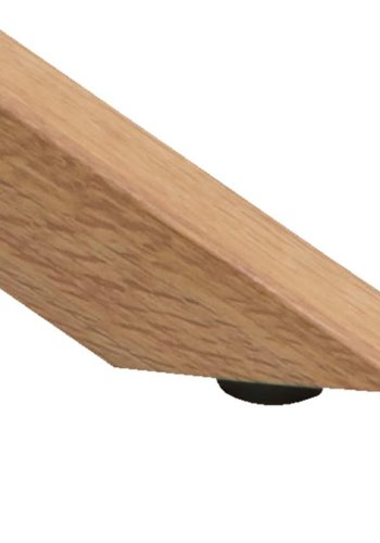 ACT NORDIC Heaven Couchtisch, rund – Klarglas und Eichenfolienmetall (82)