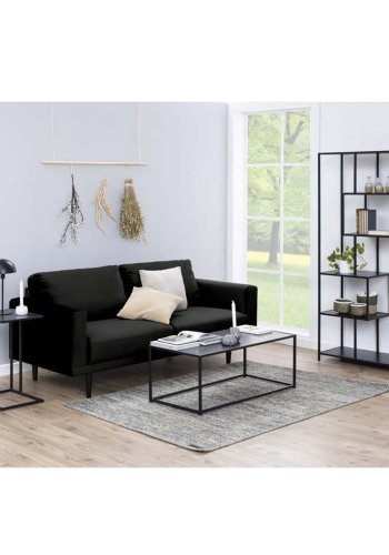 ACT NORDIC Seaford laptopbord - sort melamin ask og sort metal (43x35)