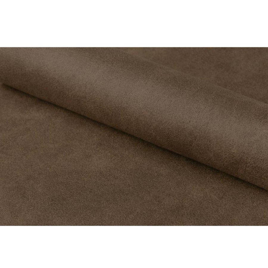 ACT NORDIC Grace barstol, m. rygln, armln og fodsttte - lysebrun polyester og sort metal