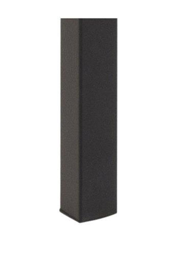 ACT NORDIC Rektangulr Seaford spisebord - natur melamin vildeg og sort metal (160x80)