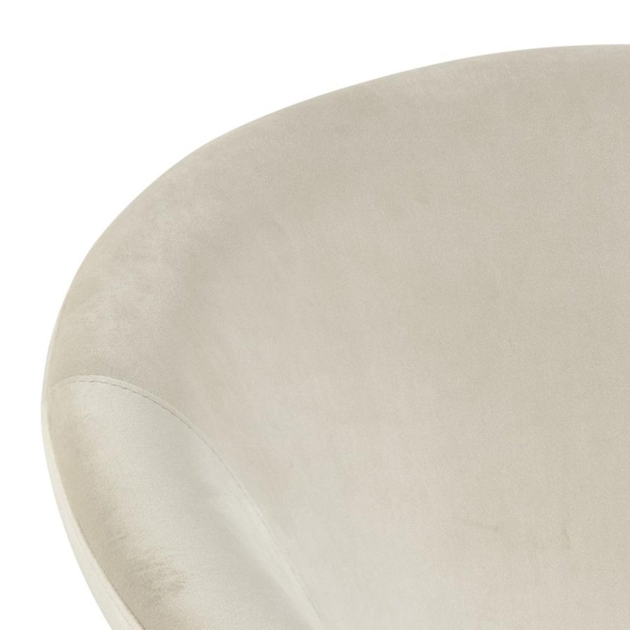 ACT NORDIC Center lenestol - ekte polyester og sort metall