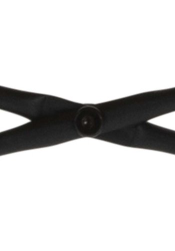 ACT NORDIC Angus Schreibtisch, mit Schiebetür - Naturpapier Wildeiche und schwarzes Metall (110x50)